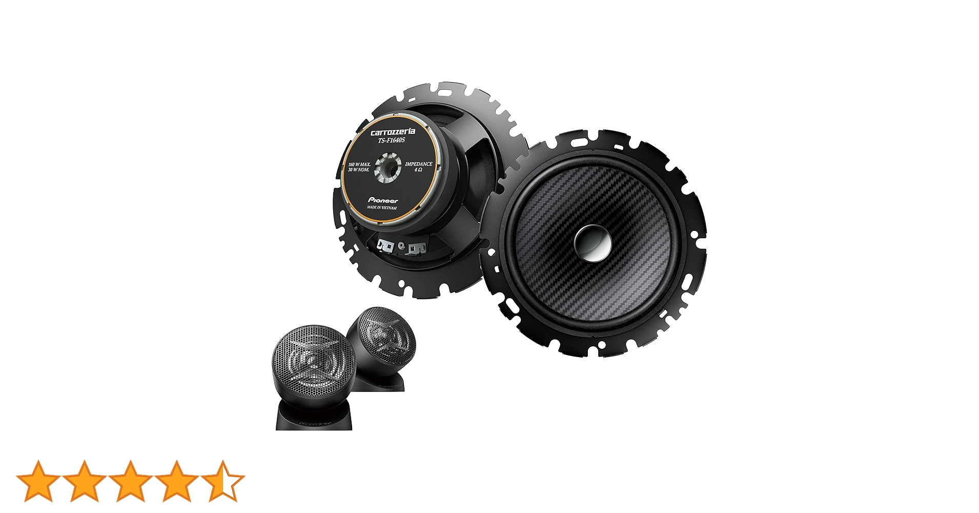 カーオーディオ Pioneer TS-F1640S(F) Amazon.co.jp: Pioneer スピーカー TS-F1640S-2 16cm カスタムフィット